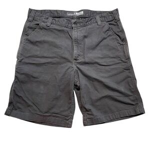 Carhartt Relaxed Fit Gray Work Shorts Mens Size 38‎ Utility Rugged Flex